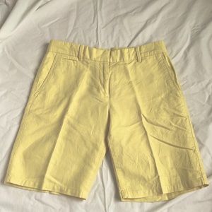 GAP Linen Bermuda boyfriend shorts 00